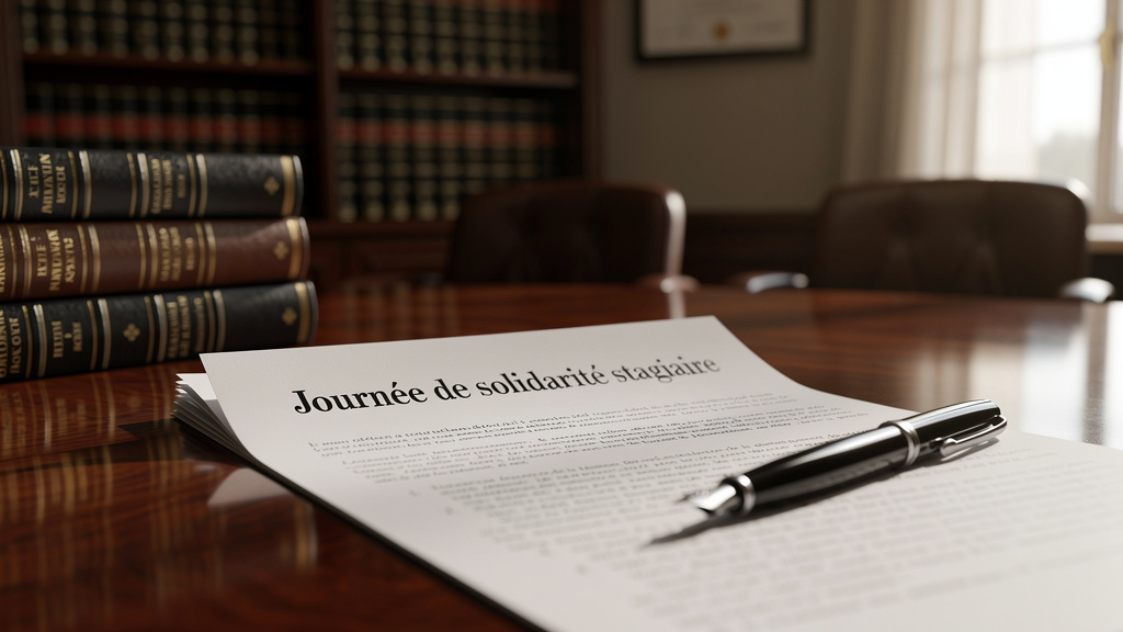 Journée de solidarité stagiaire : ce que dit la loi en 2026