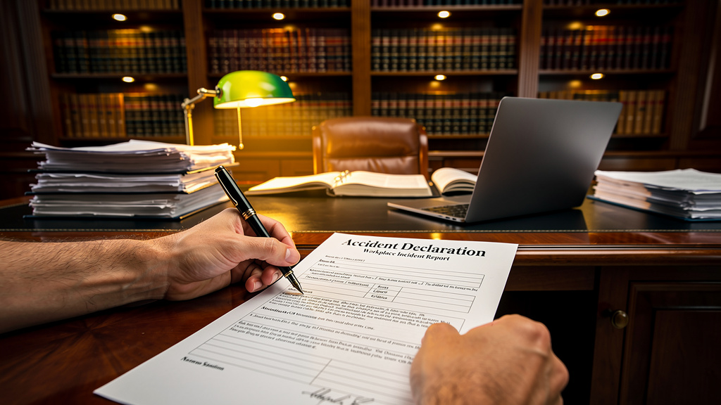 Déclaration accident de travail employeur : recourir à un avocat